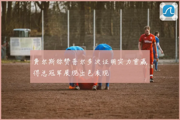 费尔斯称赞普尔多次证明实力曾赢得总冠军展现出色表现
